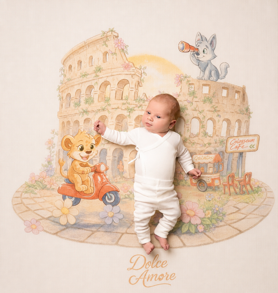 Muslin Swaddles - Colosseum