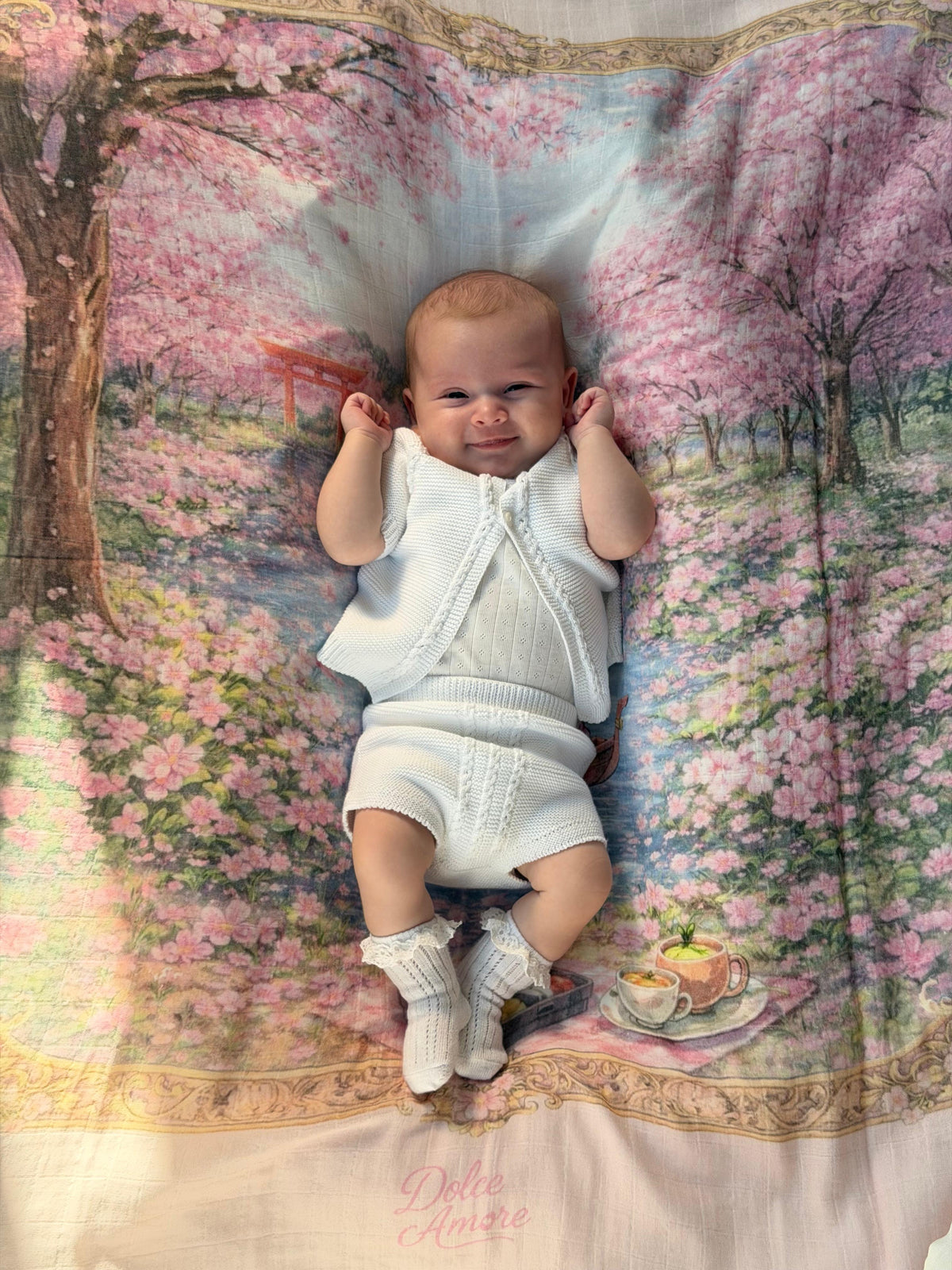 Muslin Swaddle - Cherryblossom