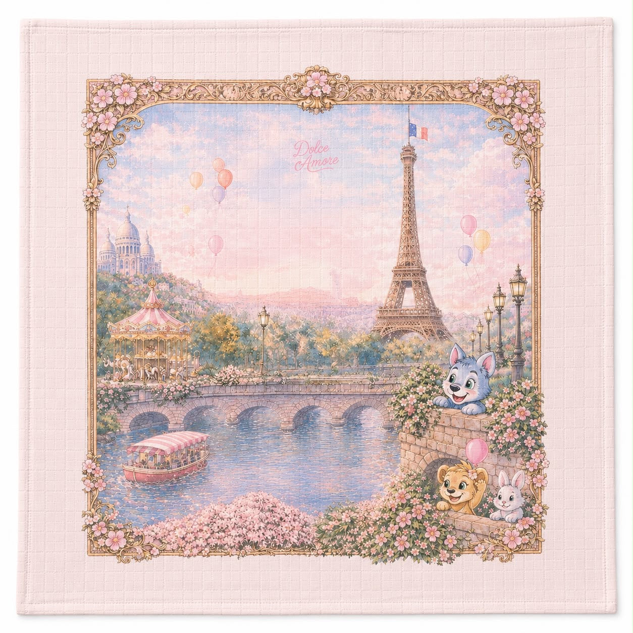 Muslin Swaddles - Paris