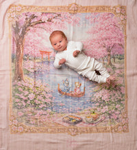 Muslin Swaddles - Cherryblossom